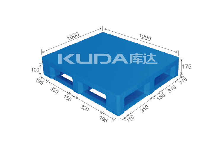 1210D平板田字塑料托盤